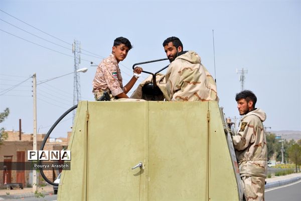 رزمایش بیولوژیک درشهرستان خوسف استان خراسان جنوبی