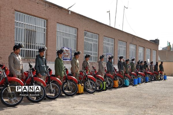 رزمایش بیولوژیک درشهرستان خوسف استان خراسان جنوبی