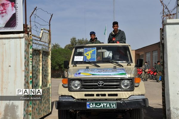 رزمایش بیولوژیک درشهرستان خوسف استان خراسان جنوبی