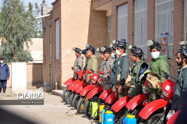 رزمایش بیولوژیک درشهرستان خوسف استان خراسان جنوبی