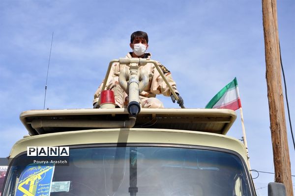 رزمایش بیولوژیک درشهرستان خوسف استان خراسان جنوبی