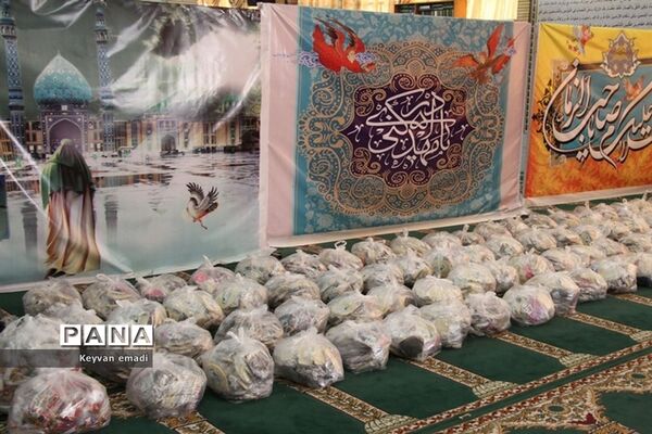 بازدید نماینده ولی فقیه در استان و امام جمعه بوشهر از محل استقرار اقلام بهداشتی و بسته های معیشتی