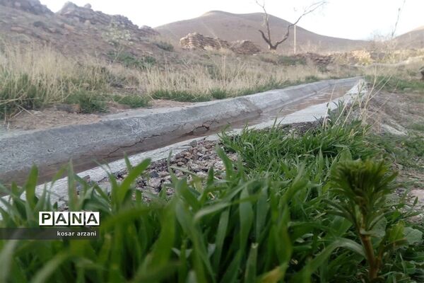 طبیعت بهاری روستا تقوک