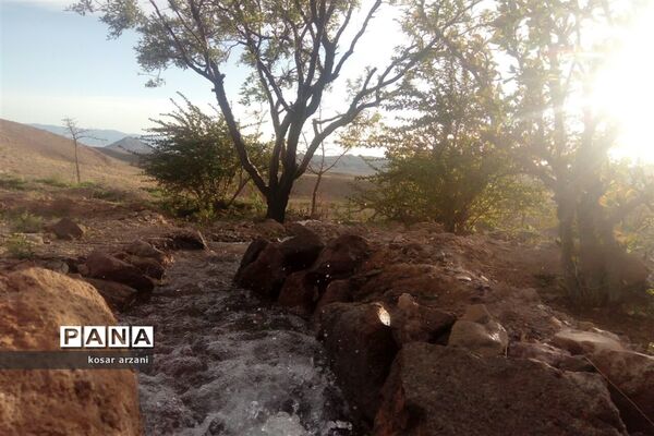 طبیعت بهاری روستا تقوک
