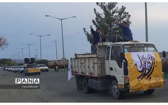 حرکت کاروان های  جشن نیمه شعبان در کاشمر
