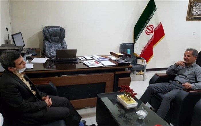 دیدار مدیرکل دامپزشکی استان با فرماندار شهرستان لردگان