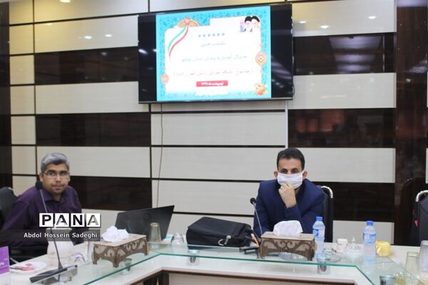 نشست خبری مدیرکل آموزش و پرورش استان بوشهر