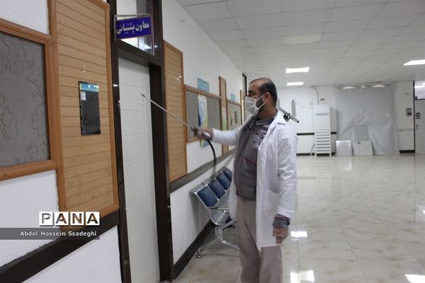 اقدامات و فعالیت های اداره‌کل آموزش و پرورش استان بوشهر در راستای پیشگیری از شیوع ویروس کرونا
