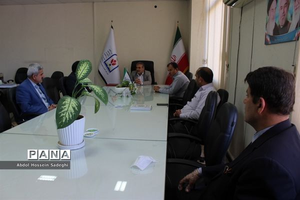 جلسه معارفه رئیس  اداره  مشاوره تربیتی و تحصیلی آموزش و پرورش استان بوشهر