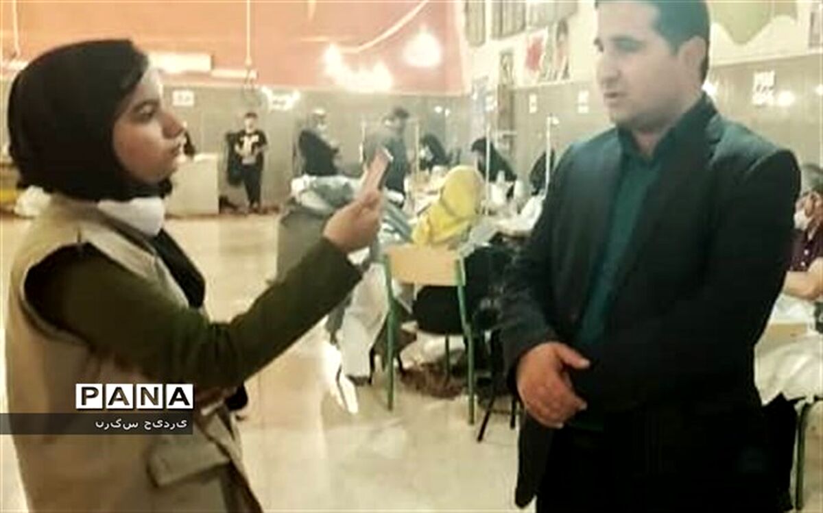فعالیت فرهنگیان و دانش آموزان شهرستان امیدیه در بحران کروناویروس همچنان ادامه دارد