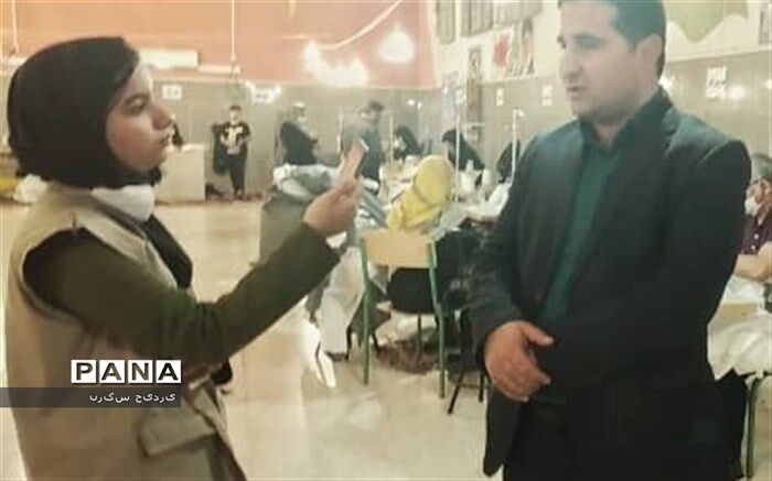 فعالیت فرهنگیان و دانش آموزان شهرستان امیدیه در بحران کروناویروس همچنان ادامه دارد