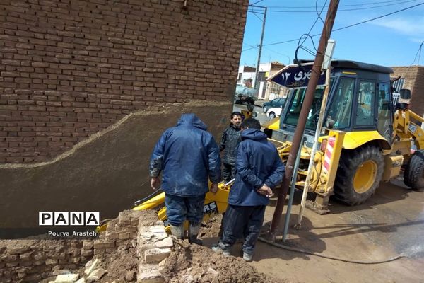 دفع سیل در مناطق محروم