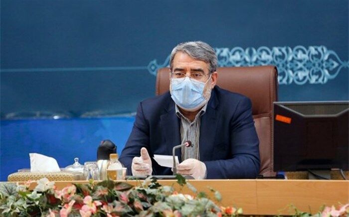 نشست رحمانی فضلی با معاونین وزارت کشور برای بررسی مدیریت کرونا در کشور