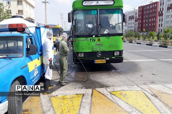 اقدامات اجرایی شهرداری اسلامشهر در راستای مبارزه با کرونا ویروس