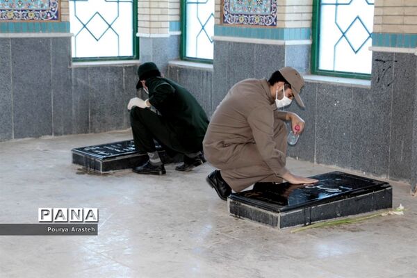 دیدارمسئولان  به مناسبت هفته سلامت در شهرستان خوسف خراسان جنوبی