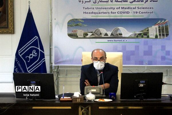 نشست خبری رئیس دانشگاه علوم پزشکی تبریز
