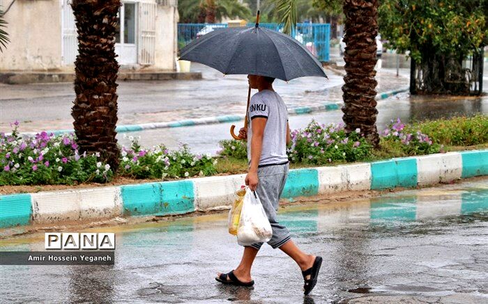 رگبار پراکنده و وزش باد در مازندران ادامه دارد