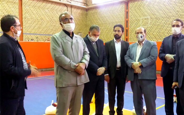 نمایش جلوه دیگری از همدلی و همراهی فرهنگیان ناحیه یک تبریز
