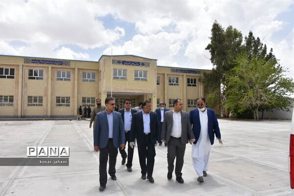 بازدید رئیس سازمان نوسازی مدارس کشور از پروژه های در حال ساخت سیستان وبلوچستان