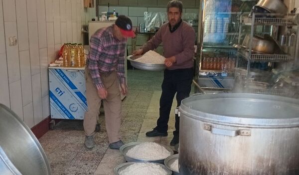 ضیافت الهی در ماه رحمت در روستای مارکده