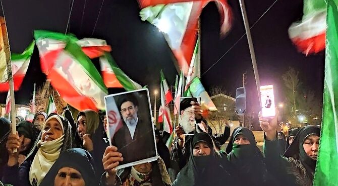 اجتماع خیابانی مردم شهر بار 