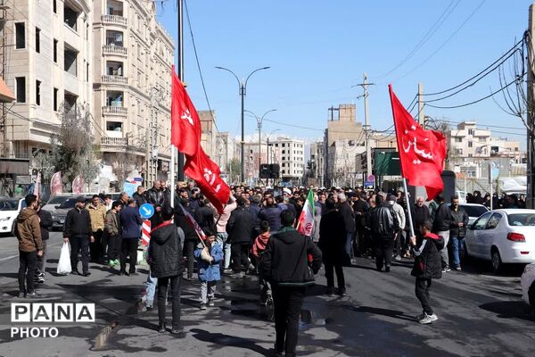 تشییع پیکر شهید حملات آمریکایی صهیونی، "شهید جواد انصاری" در باقرشهر 