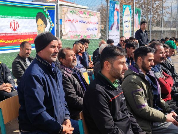 افتتاح چمن مصنوعی روستای قره مصلی