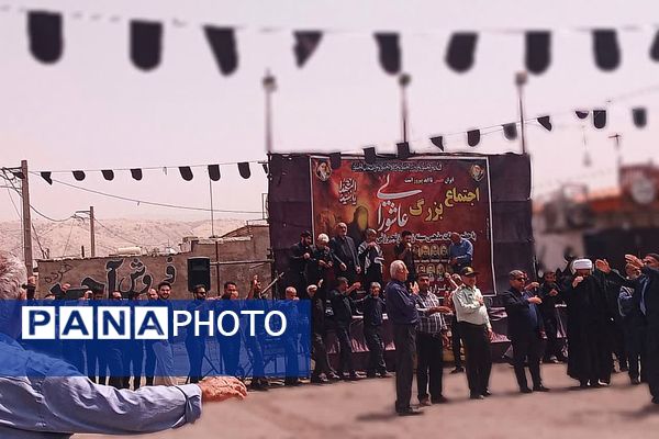 اجتماع بزرگ عاشورای حسینی در شهرستان باشت