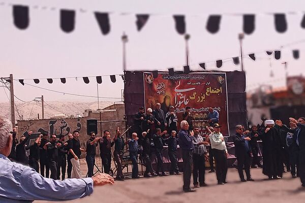 اجتماع بزرگ عاشورای حسینی در شهرستان باشت