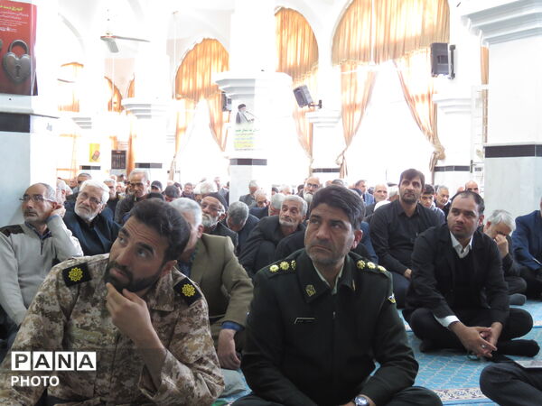 نماز عبادی سیاسی جمعه در خلیل آباد