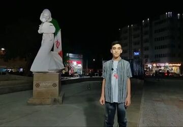۲ ماه استقامت؛ خیابان‌های یزد همچنان صحنه حضور انقلابی