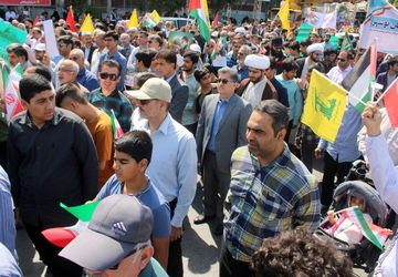 راهپیمایی روز قدس در بوشهر