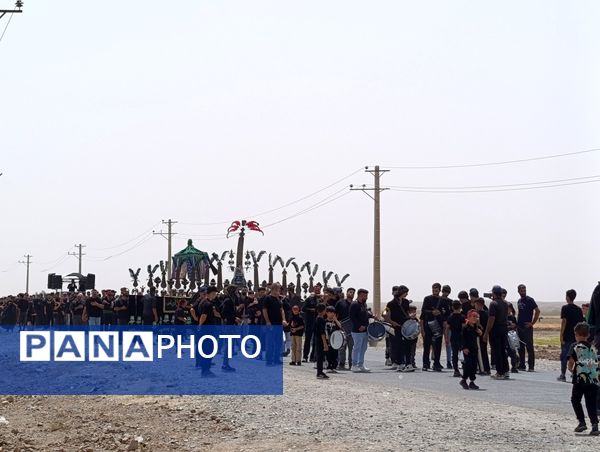 عزاداری در روستای مومن آباد قم