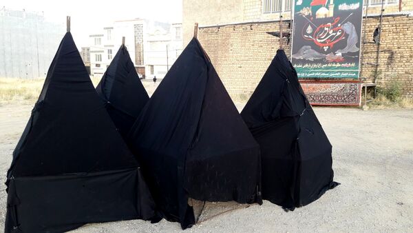 خدمت‌رسانی موکب ریحانه الحسین شهرستان شازند