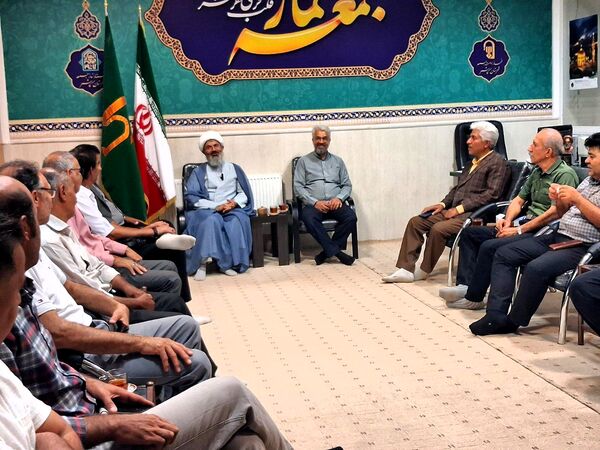 دیدار جمعی از ورزشکاران با امام جمعه کاشمر