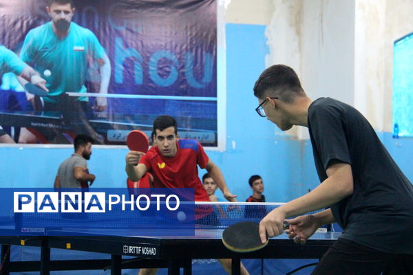 مسابقات تنیس روی میز مدارس سمپاد کشور در مقطع متوسطه دوم