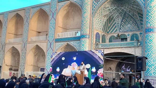 نمایش اقتدار ملت بزرگ ایران در یزد