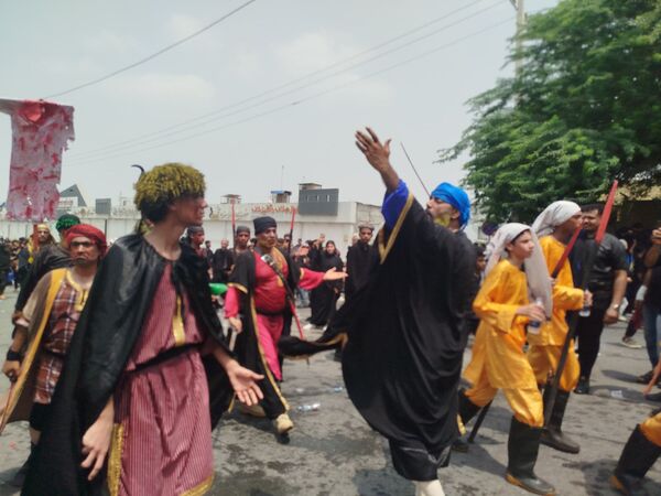 مراسم عزاداری روز عاشورا در میناب