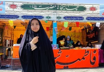 روایت خبرنگار پانا از حال‌وهوای دانش‌آموزان خادمیار در چایخانه حضرت رضا (ع) شیروان