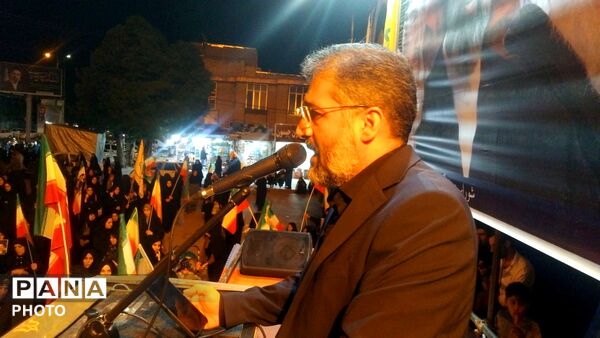 ادامه تجمعات بیعت با رهبری؛ هشتاد و پنجمین شب در نورآباد 