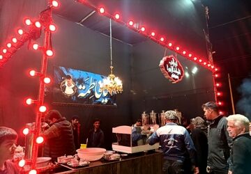 برپایی موکب‌های فاطمی در سطح شهر میبد