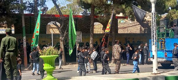 راهپیمایی جاماندگان اربعین حسینی در باخرز 