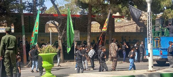 راهپیمایی جاماندگان اربعین حسینی در باخرز 