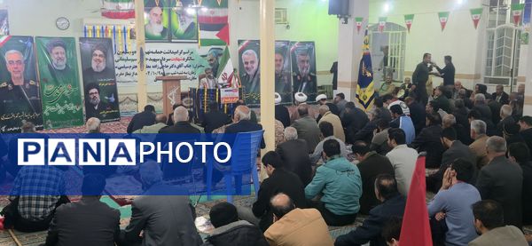 مراسم گرامیداشت حماسه ۹ دی و  ششمین سالروز شهادت سردار سلیمانی در فراشبند