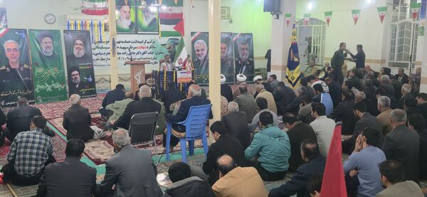مراسم گرامیداشت حماسه ۹ دی و  ششمین سالروز شهادت سردار سلیمانی در فراشبند