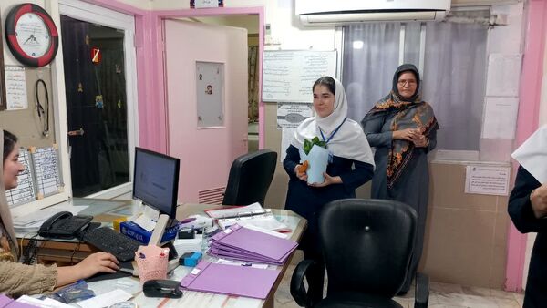تقدیر از درمانگران سفیدپوش