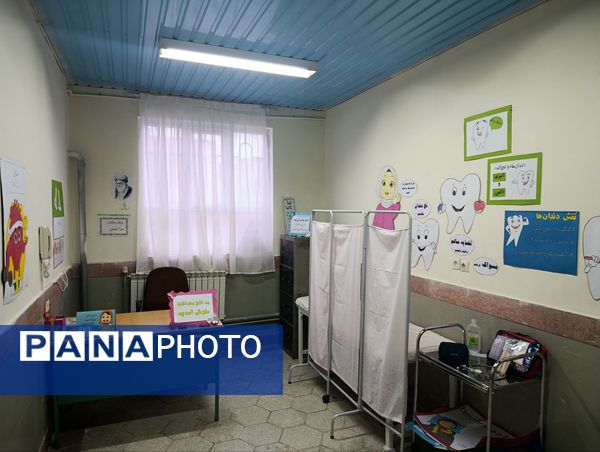 افتتاحیه اتاق بهداشت در دبستان شهید ترابی