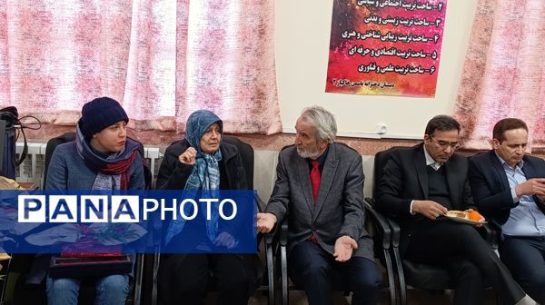 افتتاحیه آموزشگاه ۱۲ کلاسه‌ یاسمن خاکباز ۲ شهرستان نیشابور