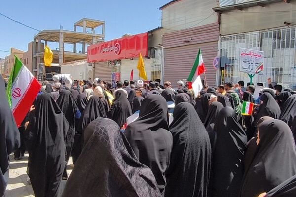 تجلی شکوه راهپیمایی روز قدس در آباده