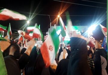 شکوه حضور مردم پلدختر در چهل و یکمین گردهمایی شبانه 